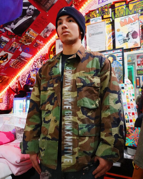Bronx Native Custom Vintage Army Jacket